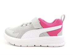 Puma light gray/puma white/pink sneakers Evolve